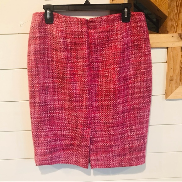 Liz Claiborne tweed wool blend lined skirt 8 - Picture 4 of 5